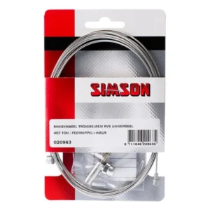 Simson Trommelrem Binnenkabel universeel 2.25mtr - RVS