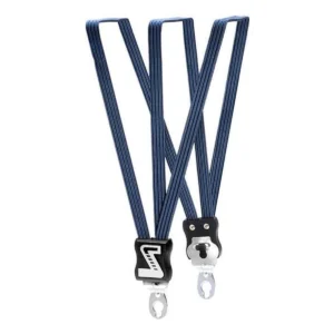 Snelbinder Trio Simson kort met 3 binders - marine blauw