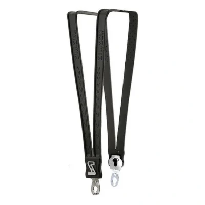 Snelbinder Duo Simson rubber met 2 binders - zwart