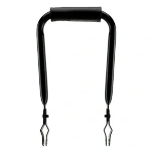 Rugleuning Simson smal met vinyl rugkussen - zwart