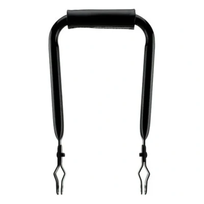 Rugleuning Simson smal met vinyl rugkussen - zwart