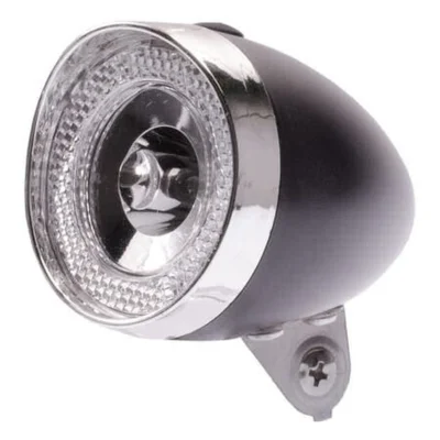 Simson Koplamp Voorvork ''Classic Mini'' - zwart