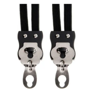 Snelbinder Trio Simson extra kort met 3 binders - zwart