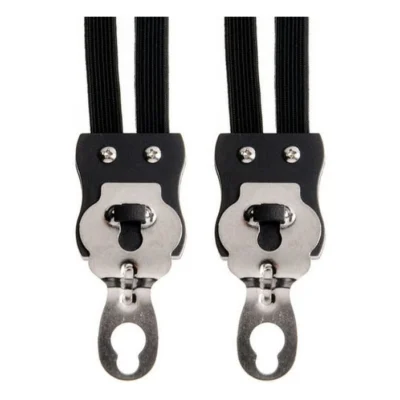 Snelbinder Trio Simson extra kort met 3 binders - zwart