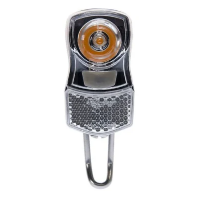 Simson koplamp voor voorvork LED 'Clearly' - met batterijen (10 stuks in box)