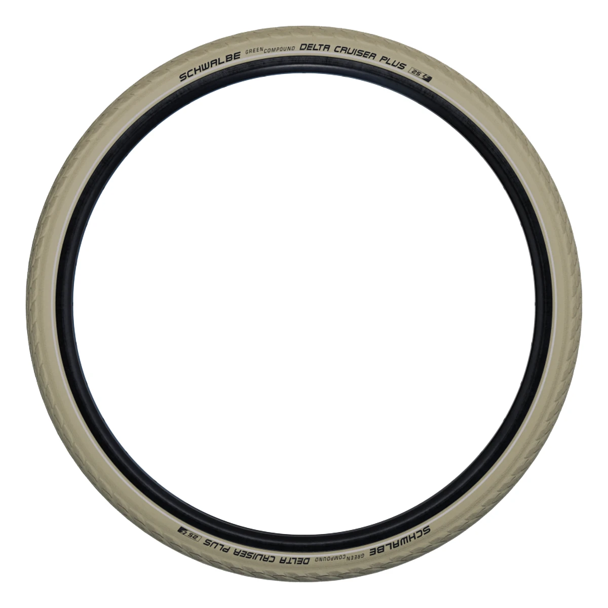 schwalbe delta cruiser creme met reflectie 1 1