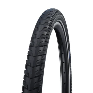 Buitenband Schwalbe Energizer Plus Tour GreenGuard - 28 x 1.75" / 47-622 - Zwart met reflectie