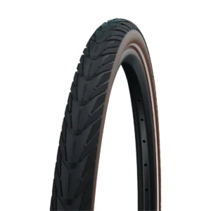 Buitenband Schwalbe Energizer Plus GreenGuard - 28 x 1.75" / 47-622 - Zwart/bruin met reflectie