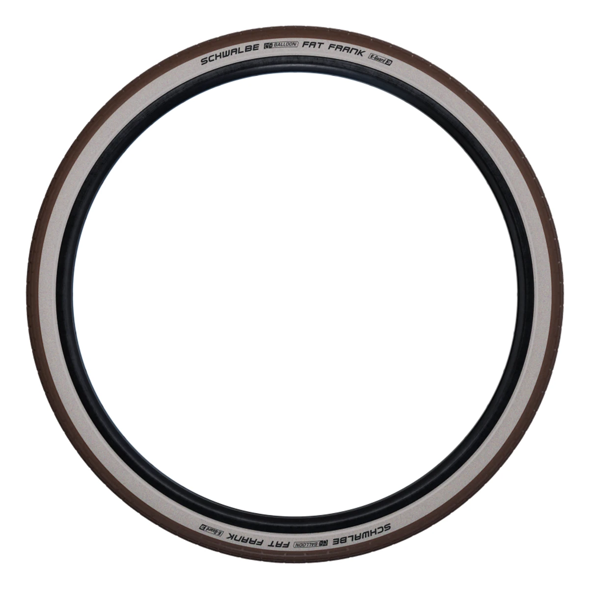 Schwalbe-fat-frank-bruin-creme-met-reflectie-1-1. Webp schwalbe fat frank bruin creme met reflectie 1 1