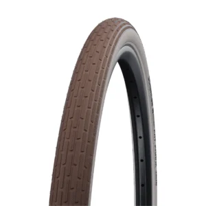 Buitenband Schwalbe Fat Frank K-Guard - 28 x 2.00" / 50-622 - Bruin / Créme met reflectie