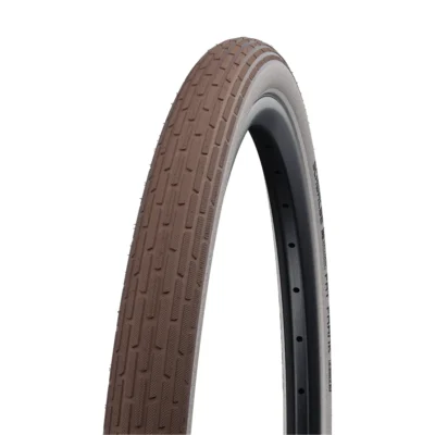 Buitenband Schwalbe Fat Frank K-Guard - 28 x 2.00" / 50-622 - Bruin / Créme met reflectie