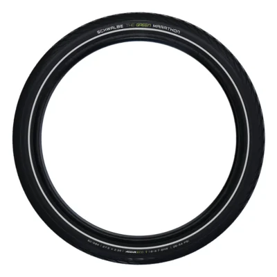 schwalbe green marathon zwart met reflectie 2 1