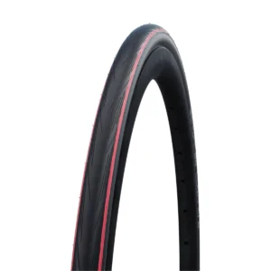 Buitenband Schwalbe Lugano II K-Guard - 28 x 1.00" / 25-622 - Zwart met rode strepen