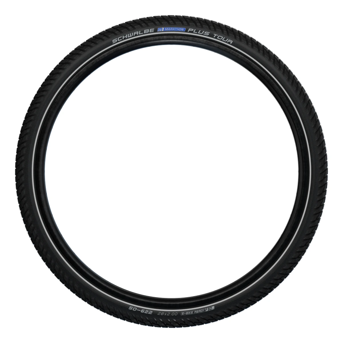 Schwalbe-marathon-plus-tour-zwart-met-reflectie-3-1. Webp schwalbe marathon plus tour zwart met reflectie 3 1