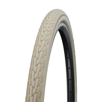 Buitenband Schwalbe Road Cruiser K-Guard - 26 x 1.75" / 47-559 - Créme met reflectie
