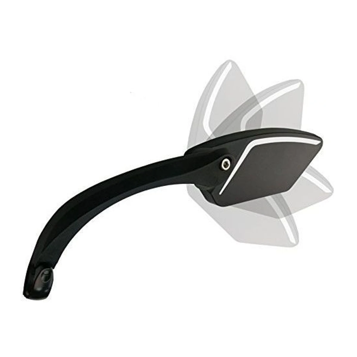 spiegel meachow e bike links zwart beweegbaar