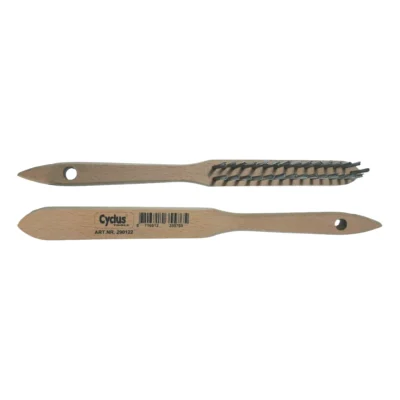 Staalborstel 2 rijen