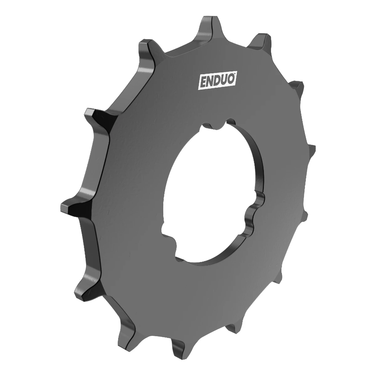 tandwiel 26t enduo cargo nexus alfine zwart zijaanzicht getekend