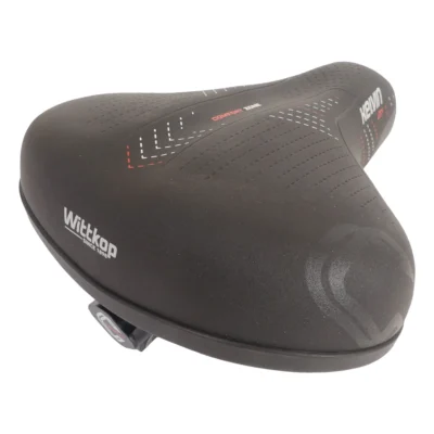 zadel wittkop kelvin accu met zadelstrop zwart 2