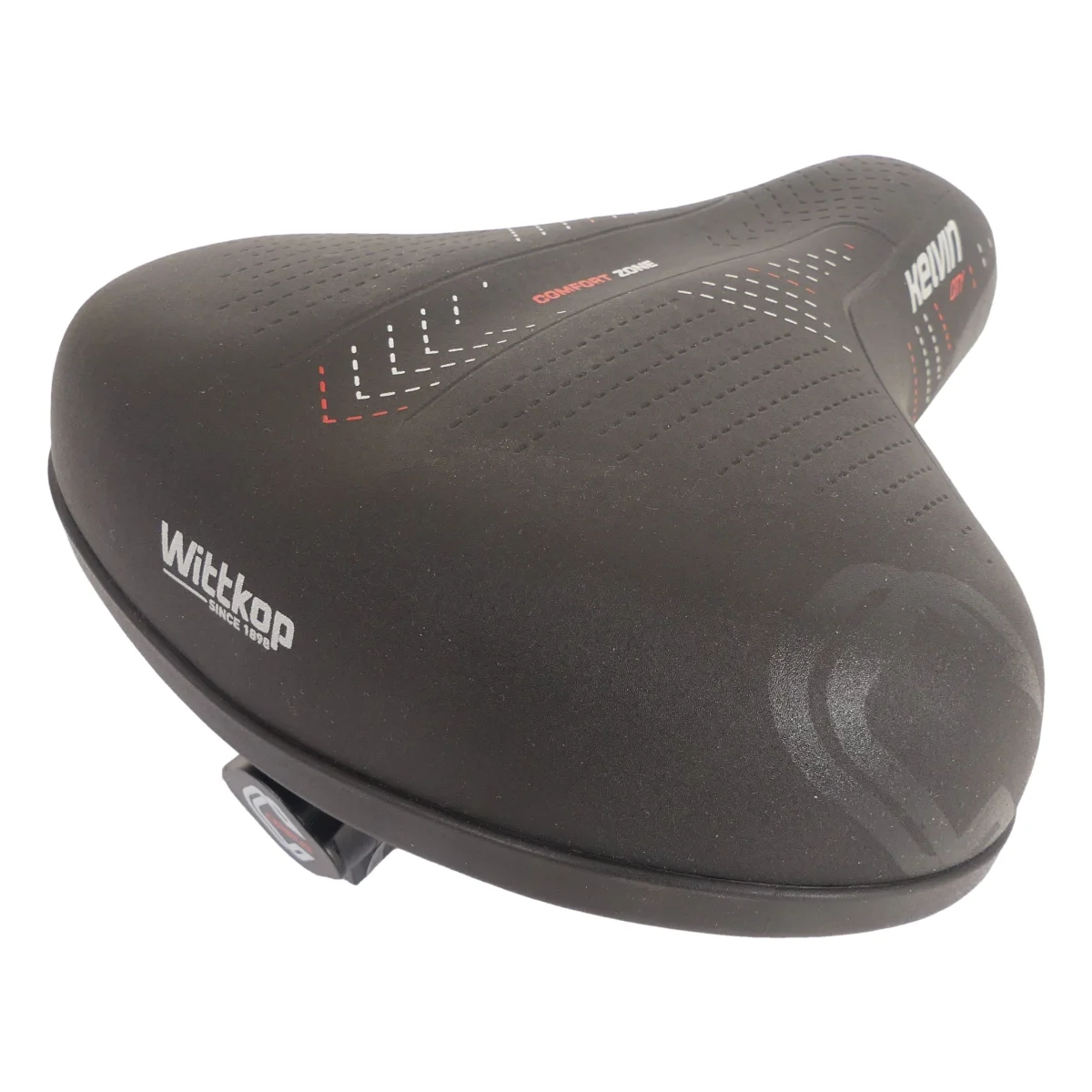 Zadel_wittkop_kelvin_accu_met_zadelstrop_zwart_2. Webp zadel wittkop kelvin accu met zadelstrop zwart 2