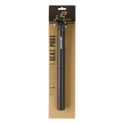 zadelpen atb zoom 27.2 aluminium zwart op verpakking
