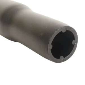 zadelpen kaars edge 27 2 300 mm aluminium zwart bovenzijde