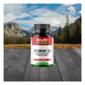 Vitamine D3 BYE! nutrition - 60 capsules