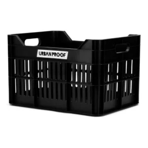 Gerecyclede Fietskrat Urban Proof Click 30 Liter - zwart