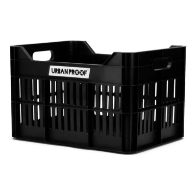 Gerecyclede Fietskrat Urban Proof Click 30 Liter - zwart