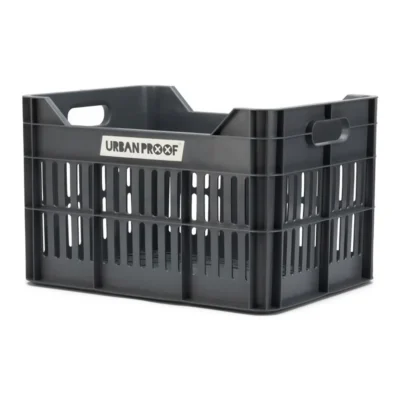 Gerecyclede Fietskrat Urban Proof Click 30 Liter - Asgrijs