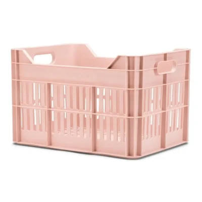 Gerecyclede Fietskrat Urban Proof Click 30 Liter - Pastelroze