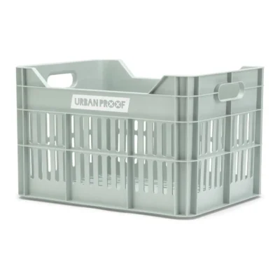 Gerecyclede Fietskrat Urban Proof Click 30 Liter - Mistig Mintgroen