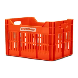 Gerecyclede Fietskrat Urban Proof Click 30 Liter - Oranje