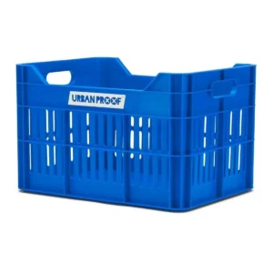 Gerecyclede fietskrat Urban Proof Click 30 liter - koningsblauw