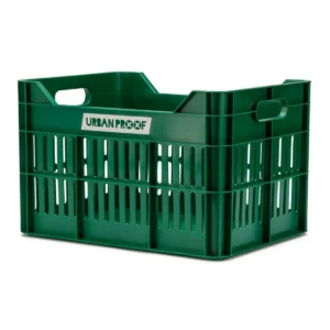 Gerecyclede Fietskrat Urban Proof Click 30 Liter - Retro Groen