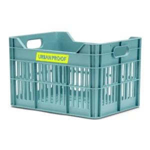 Gerecyclede Fietskrat Urban Proof Junior 15 Liter - Luchtblauw