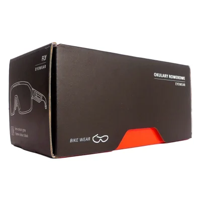 Fietsbril Kross Fly UV400 meekleurende lenzen - zwart frame