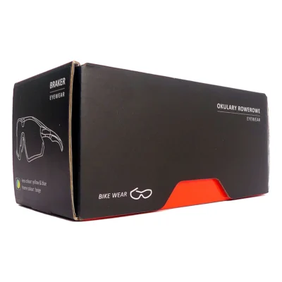 Fietsbril Kross Braker UV400 verwisselbare lenzen - beige frame