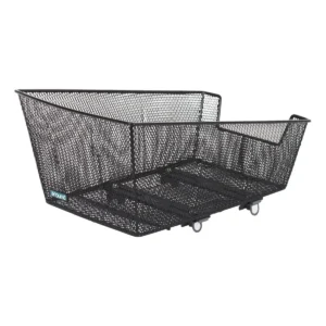 Fietsmand Around College Basic incl. voorgemonteerd Around Fix systeem - zwart