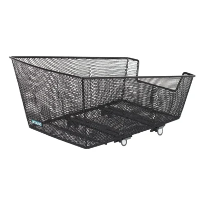 Fietsmand Around College Basic incl. voorgemonteerd Around Fix systeem - zwart