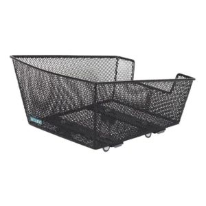 Fietsmand Around College Basic Small incl. voorgemonteerd Around Fix systeem - zwart