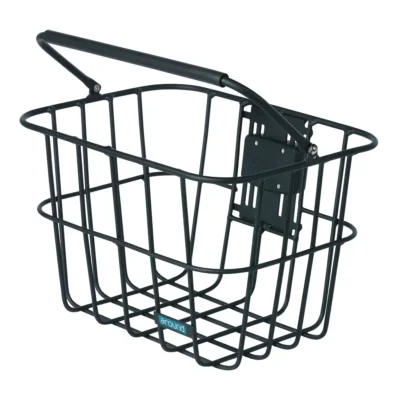 Fietsmand Around ACE afneembaar incl. Klick Fix adapter - mat zwart