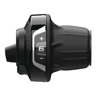 Draaiversteller (rechts) 6-speed Shimano Tourney SL-RV400 - zwart/zilver