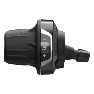 Draaiversteller (links) 3-speed Shimano Tourney SL-RV400 - zwart/zilver