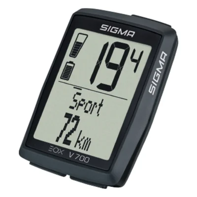 Fietscomputer Sigma EOX View 700 - zwart