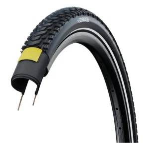 Buitenband Schwalbe Marathon Mondial Pro Evo V-Guard 28 x 2.00"/50-622 - zwart met reflectie