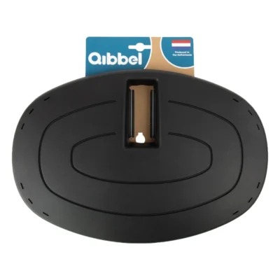 Set voetbeschermingsplaten Qibbel Junior 6+ - zwart
