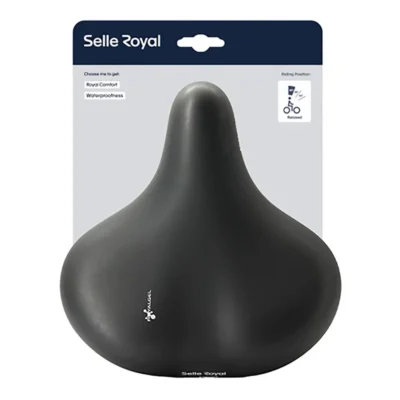 Fietszadel Selle Royal Gipsy Spring Relaxed  - Zwart