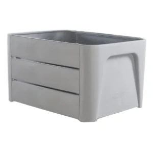 Fietskrat Mirage 'Klik 'n Krat' - grijs - 24L