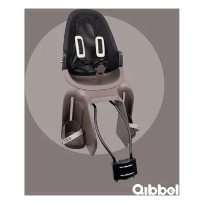 Kinderzitje achter Qibbel Air Hazel Brown framebevestiging (FF)